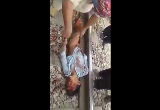 Remove The Corpse Of A Dismembered Man In The Train Lines