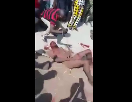 This is The Brutal Result of Being Caught Stealing in Africa