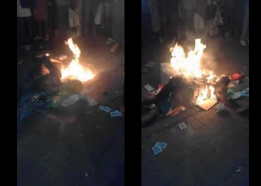The Thief Was Burned Alive In South Africa