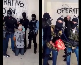 Execution : Young Beheading Gulf Cartel Member