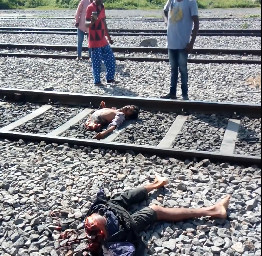 Suicidal Man It Was Divided In Two By A Train