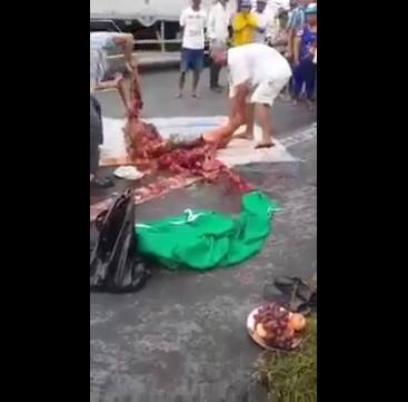 (Better Quality) Collect Ripped to Pieces the Woman Killed in Accident