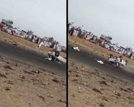 Drift Goes Wrong and Two Guys Are Ejected