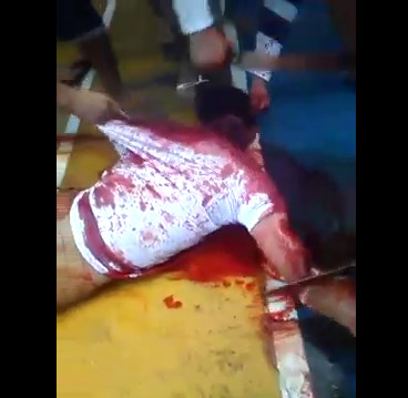 Man Brutally Stabbed and Dismembered by Cellmates (More Sick Footage From Brazilian Latest Rebelion)