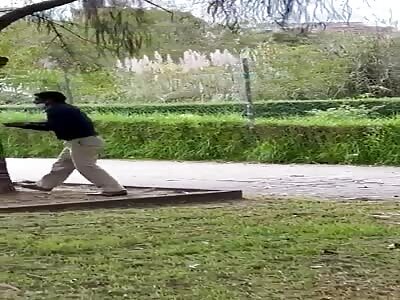 Man Stabs Himself In Apparent Attempt To Commit Suicide after Stabbing Wife