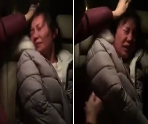WOMAN RECEIVES MANY, MANY, MANY SLAPS IN THE FACE !!!