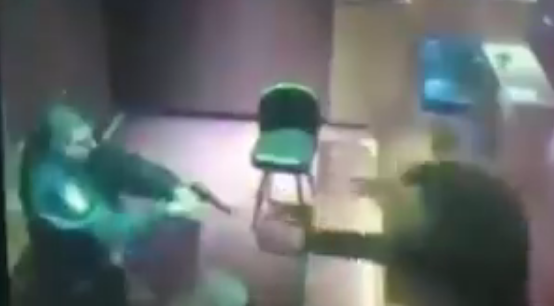 THIEF IS SHOT DURING ROBBERY ATTEMPT