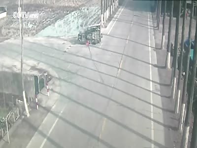 PASSERSBY RESCUE WOMAN TRAPPED UNDERNEATH BURNING TRICYCLE