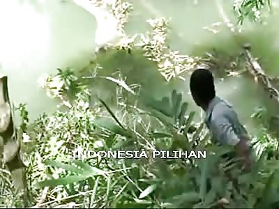 CROCODILE DEVOURED A MAN: HE LEFT A FOOT