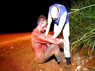 TAXI DRIVER WAS STABBED AND HAD THE CAR STOLEN