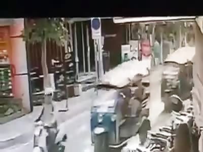 WOMAN INJURED IN AN ACCIDENT