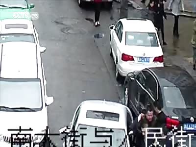 DRIVER HITS EIGHT CARS IN ESCAPE ATTEMPT FROM POLICE