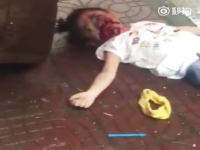 ABSOLUTELY SHOCKING AND SAD: 4-YEAR-OLD GIRL DYING AFTER FALLS FROM FIFTH-FLOOR