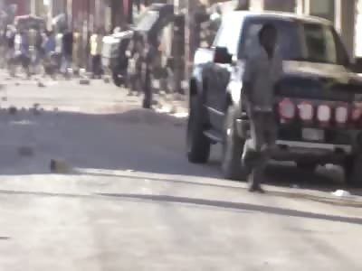 MAN WAS INJURED BY POLICE DURING MANIFESTATION