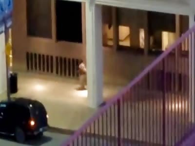 THE MOMENT OF THE DEATH OF A POLICE OFFICER DURING SHOOTOUT WITH SNIPERS (BETTER QUALITY VIDEO)