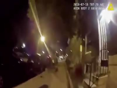 POKEMON GO PLAYER CRASHING INTO PARKED POLICE CAR