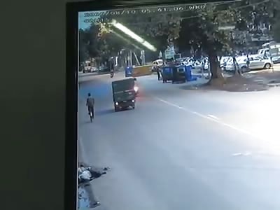 HIT-AND-RUN AND CELL PHONE LOOTED AFTER MAN DIES IN BRUTAL ACCIDENT