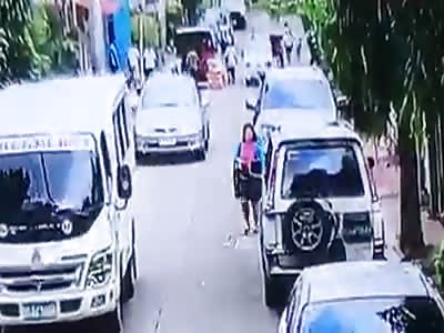 DRIVER IN PANIC AFTER RUN OVER CHILD