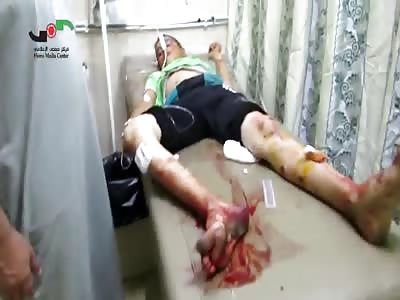 CHAOS: WELCOME TO EMERGENCY ROOM IN SYRIA