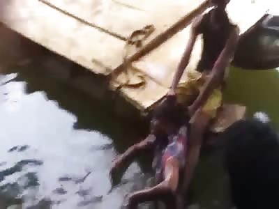 RIGOR MORTIS: BODY FOUND FLOATING IN THE RIVER