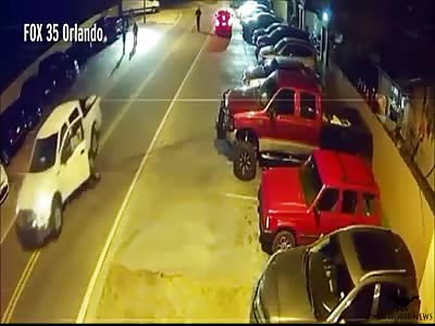 DRUNK MAN RUNS HIMSELF OUTSIDE STRIP CLUB