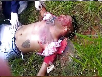 THIEF DYING AFTER ROBBERY FAILS (Better quality)