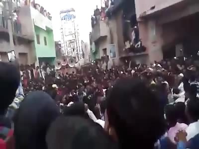 3 DEAD AFTER ROOF COLAPSES DURING RELIGIOUS CELEBRATION