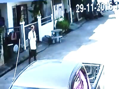 ELDERLY DRUNK MAN STABBED TO DEATH BY NEIGHBOR