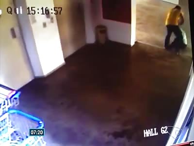 MAN HIGH ON DRUGS VIOLENTLY ATTACKS INNOCENT WOMAN