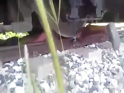 HOW ABOUT A TRAIN ON YOUR LEG?