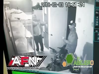 HE KILLED THE BOSS AND THEN COMMITTED SUICIDE