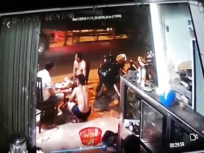 MOTORCYCLIST KILLED, HEAD CRUSHED BY TRUCK