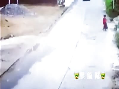 DISTRACTED IS HIT BY CAR