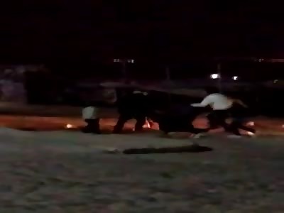 MAN KILLED AFTER BEING RUN OVER DURING ARGUMENT