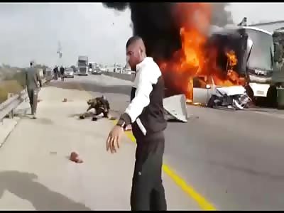 WHATCH THIS SHOCKING SCENE OF AN ACCIDENT