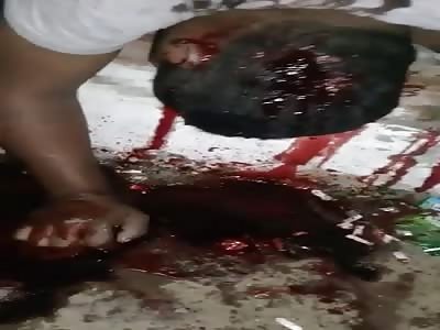 HEAD BLEEDING AFTER SHOT