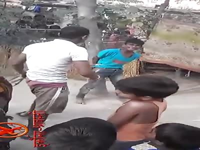 BOY PUNISHED FOR STEALING ONE BAG OF RICE