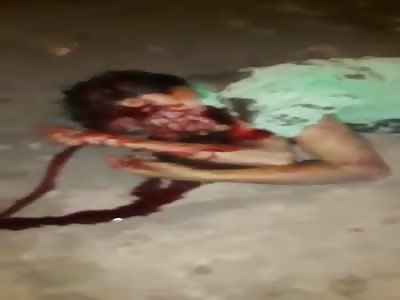 SHOT IN THE HEAD: MAN DYING 