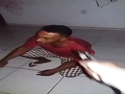 SHOCKING: MAN BEING EXECUTED WITH 6 SHOTS