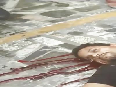 BROKEN FACE AND DEAD