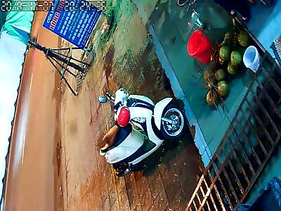 GRANDPA LOST BALANCE