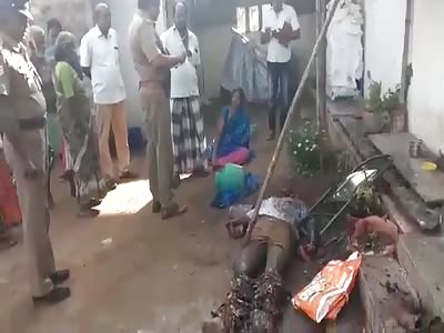 MAN WAS BRUTALLY MURDERED