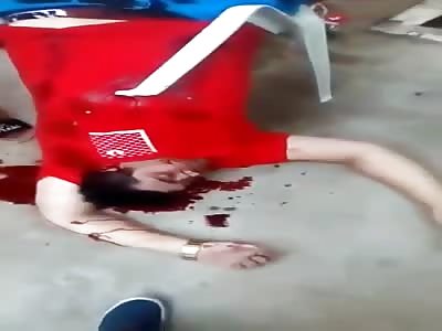 MAN WAS SHOT DEAD IN A BAR