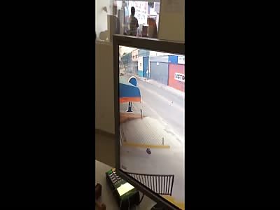 MAN TRAPPED IN WRECKAGE AFTER A CAR ACCIDENT