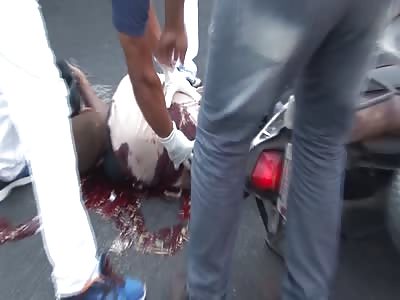 MAN WAS KILLED IN BROAD DAYLIGHT