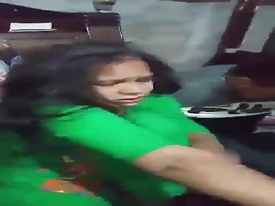 THREE PEOPLE BEING BEATEN