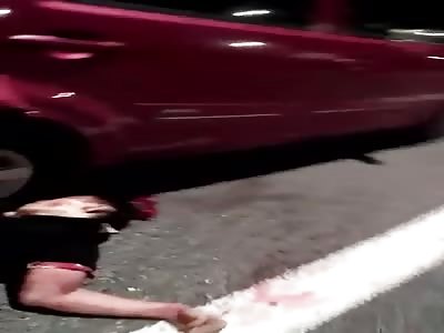 SHOCKING AND BLOODY AFTERMATH OF AN ACCIDENT