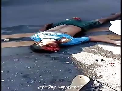 SHOCKING AFTERMAH OF AN ACCIDENT