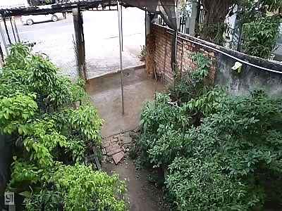 WOMAN BEING HIT BY CAR