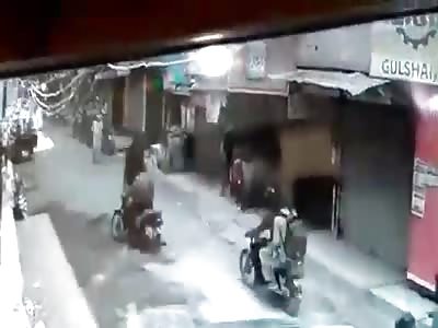 THIEF STONED TO DEATH